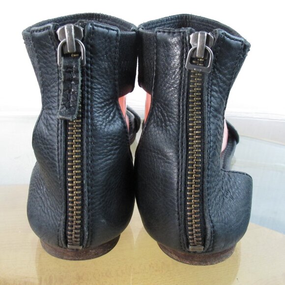 Frye Sandals Black Leather Comfort Gladiator  Sandals Women's Size 7.5 - Picture 5 of 7